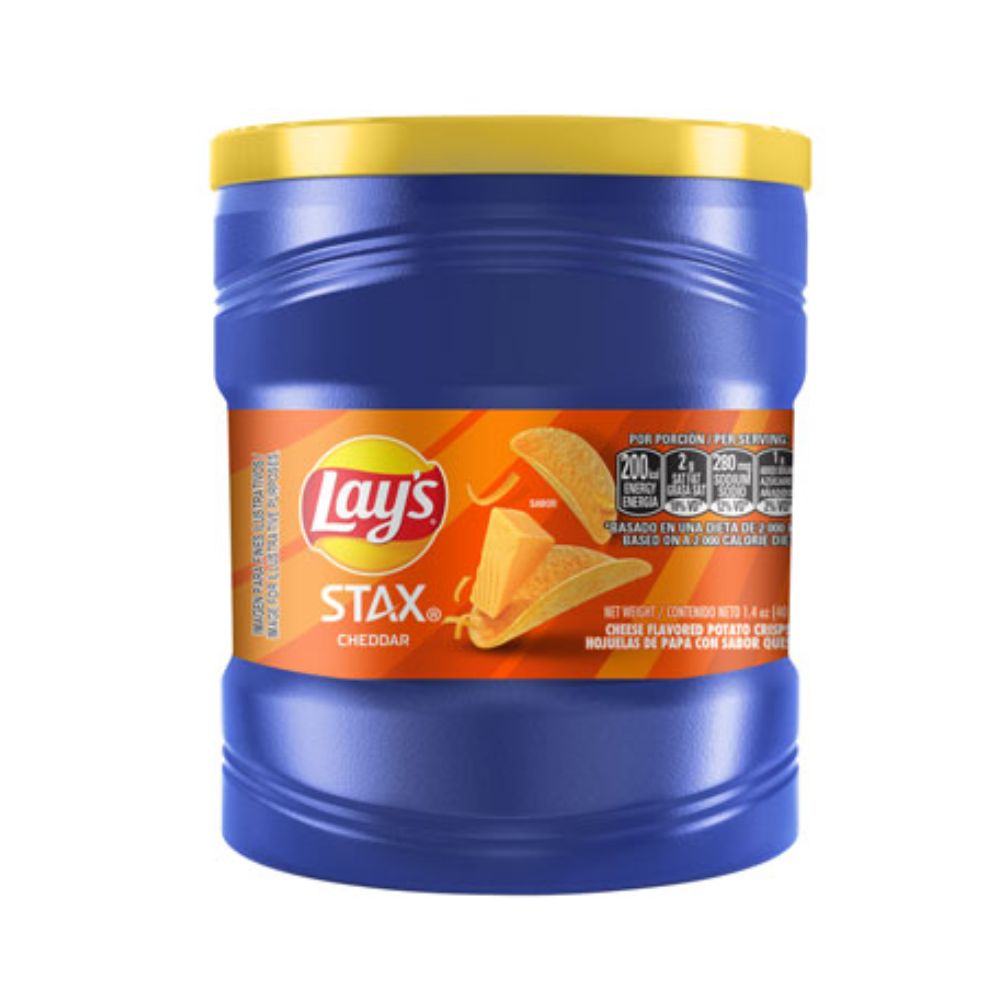 LAY´S MINI STAX CHEDDAR 40 GRS