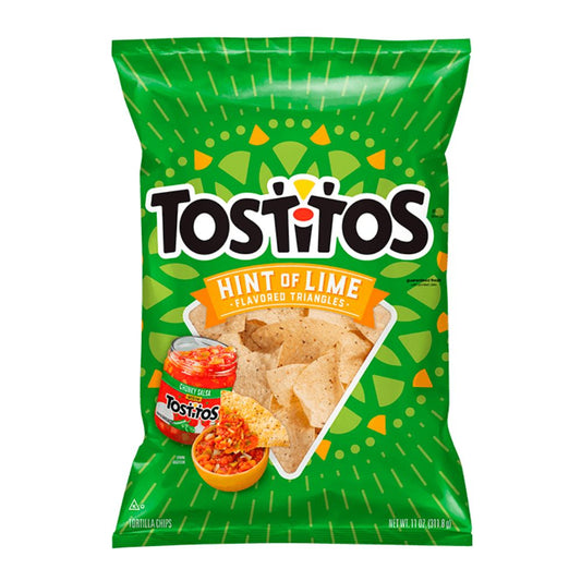 TOSTITOS HINT OF LIME  10 OZ