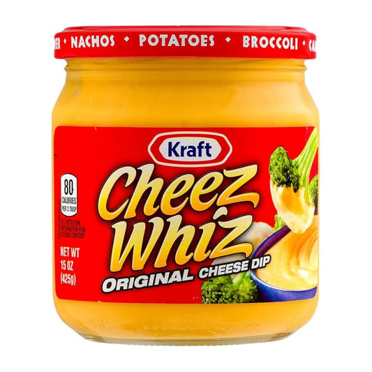 CHEEZ WHIZ  ORIGINAL KRAFT  425 GRS