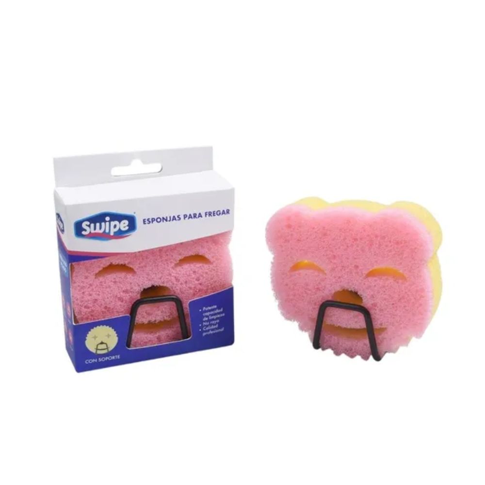 ESPONJA PARA FREGAR CON SOPORTE SWIPE