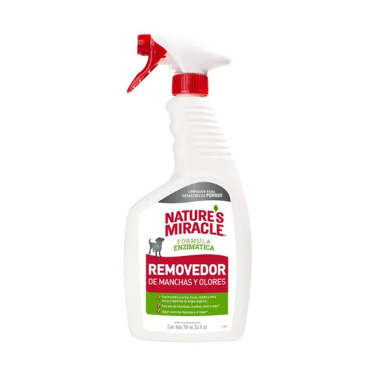 REMOVEDOR DE MANCHAS Y OLORES DE PERRO 710ML