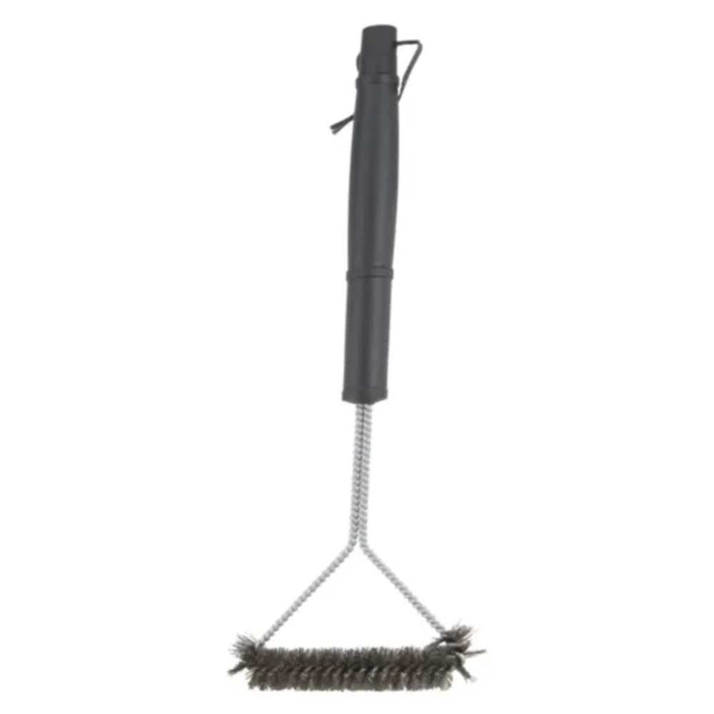 CEPILLO DE 18" CON CERDA ANCHA ACERO INOXIDABLE PARA LIMPIAR BARBACOAS