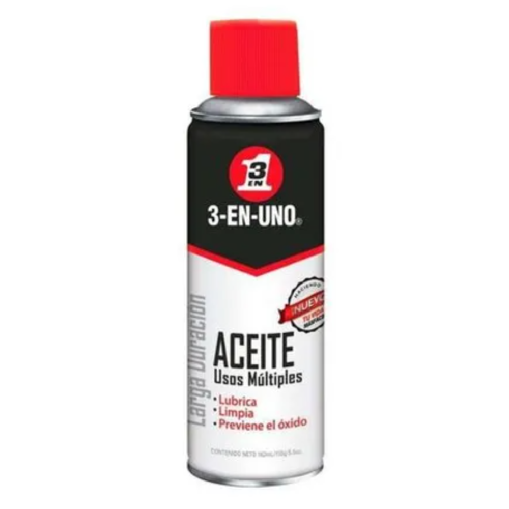 LUBRICANTE 3 EN 1 EN AEROSOL DE 5.5 OZ
