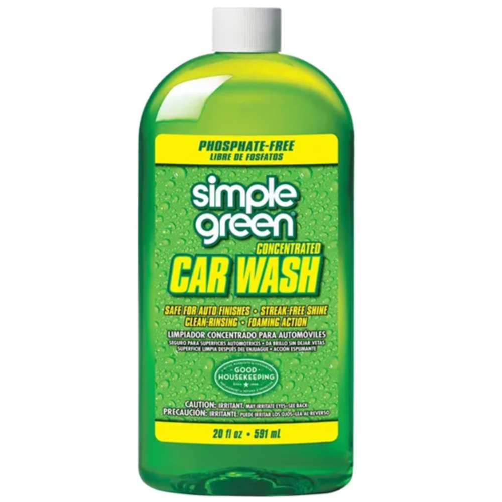 SHAMPOO PARA AUTO CAR WASH DE 20OZ SIMPLE GREEN
