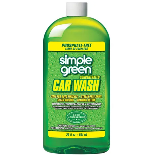 SHAMPOO PARA AUTO CAR WASH DE 20OZ SIMPLE GREEN