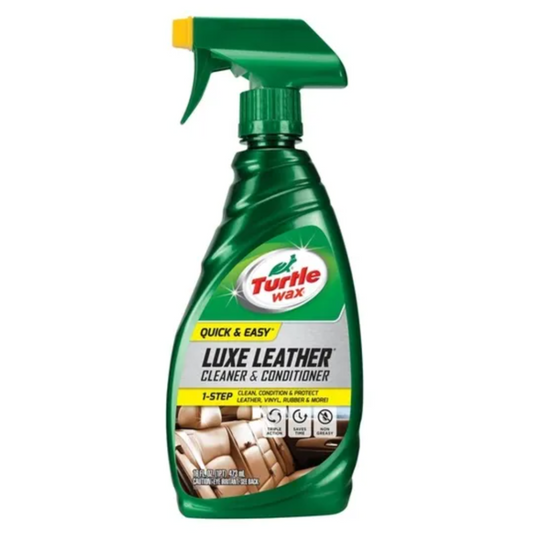 LIMPIADOR PARA CUERO DE AUTO LUXE LEATHER DE 16OZ TURTLE WAX