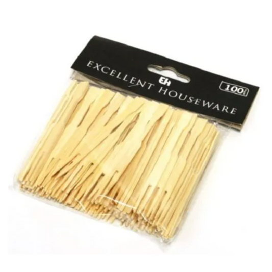 PALILLOS BAMBOO PARA TAPAS 100 UND