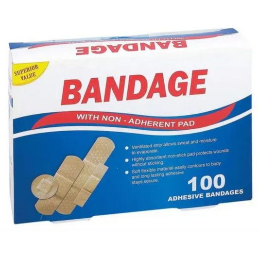 CAJA DE CURITAS ADHESIVAS SURTIDAD 100 UND