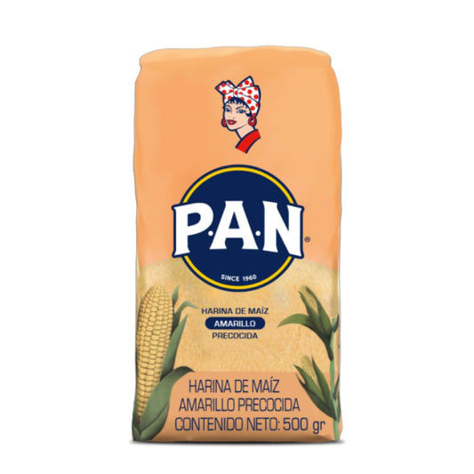 PAN HARINA DE MAIZ AMARILLO 500 GRS