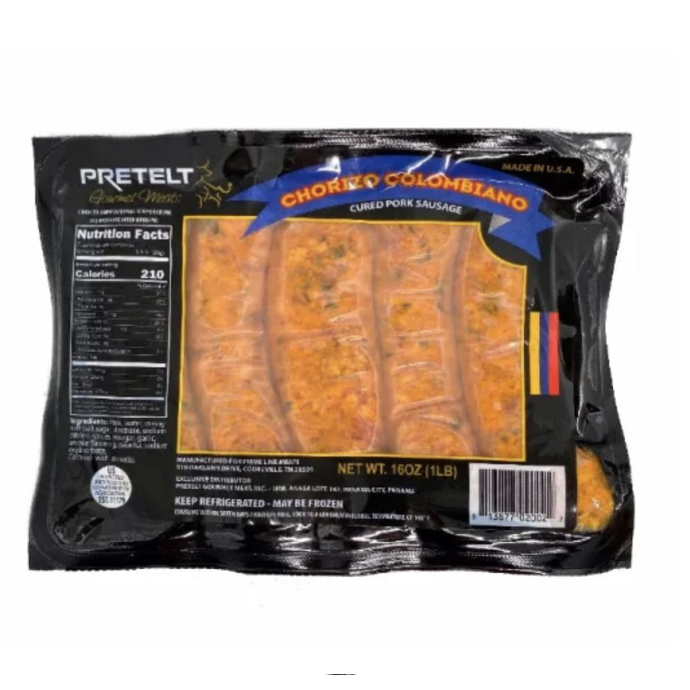 CHORIZO COLOMBIANO PRETELT 1 LB