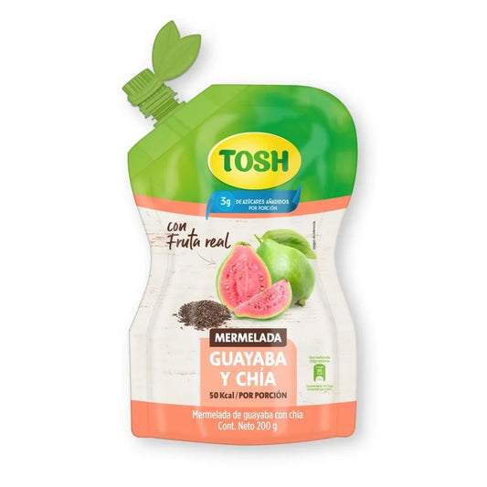MERMELADA DE GUAYABA  TOSH 200 GRS