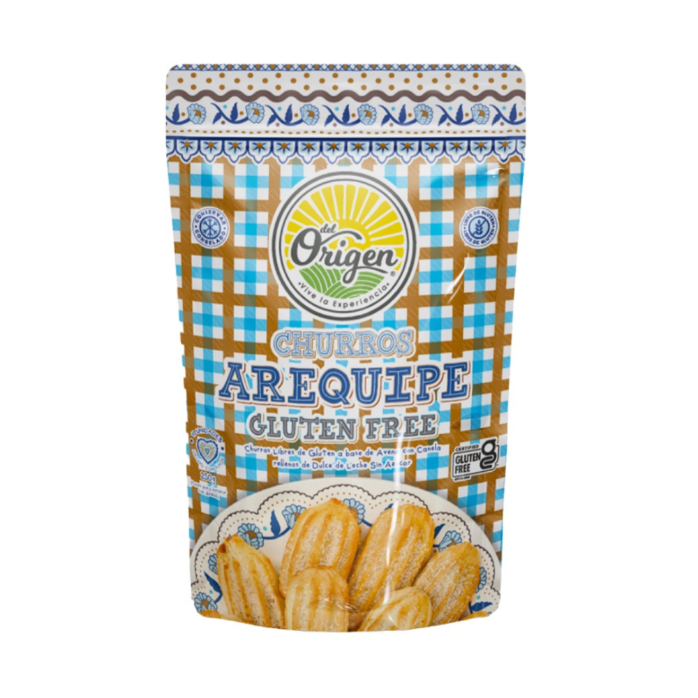 CHURRO DE CANELA GLUTEN FREE DEL ORIGEN  270 GR