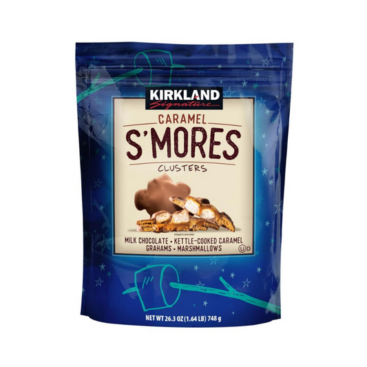 GALLETAS CON COBERTURA DE CHOCOLATE Y RELLENO DE CARAMELO Y MALVAVISCOS KIRKLAND SIGNATURE 748 GR