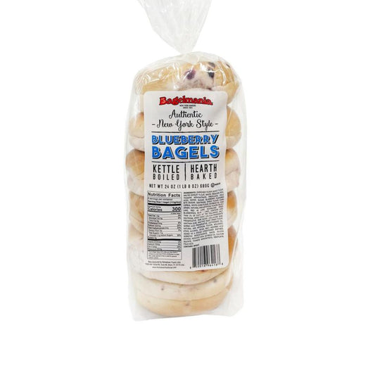 BAGELS BLUEBERRY BAGELMANIA 6 UND