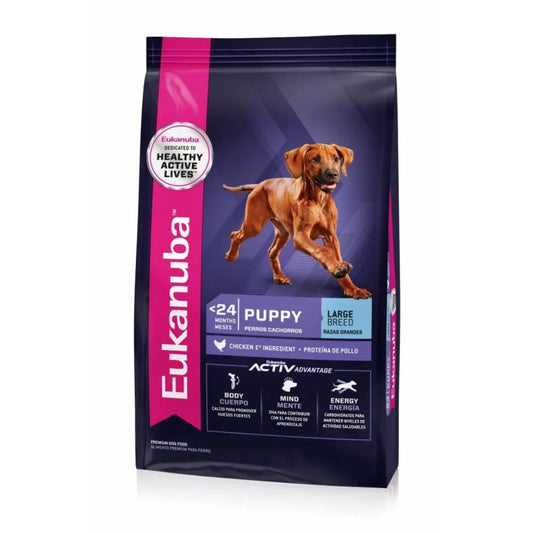 ALIMENTO PARA CACHORRO GRANDE EUKANUBA 15 KG