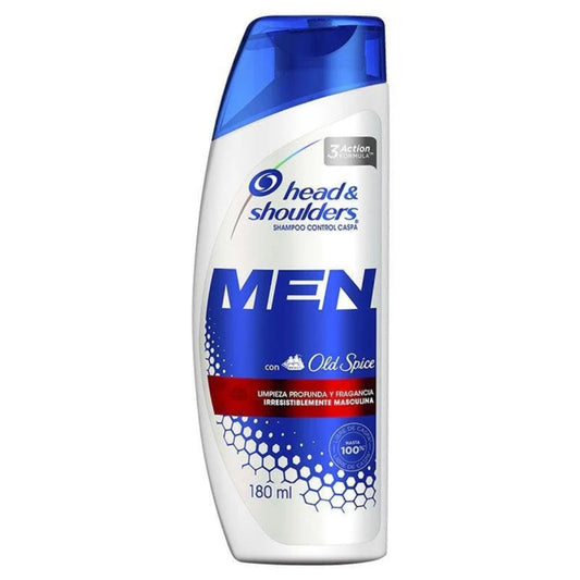 SHAMPOO MEN CON OLD SPICE HEAD AND SHOULDERS 180 ML