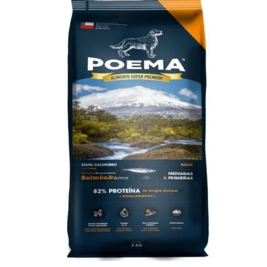 ALIMENTO HIPOALERGENICO SALMON Y ARROZ PARA PERRO CACHORRO -3KG