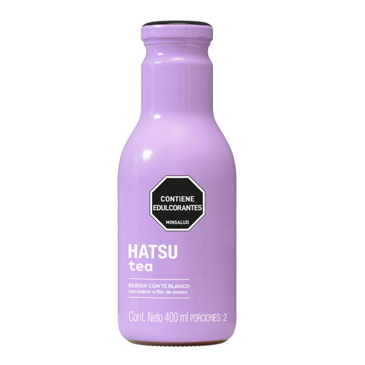 HATSU TEA SABOR FLOR DE CEREZO  400 ML
