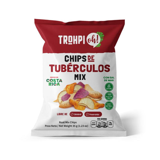 CHIPS MIX DE TUBERCULOS TROHPI OH 35 GRS