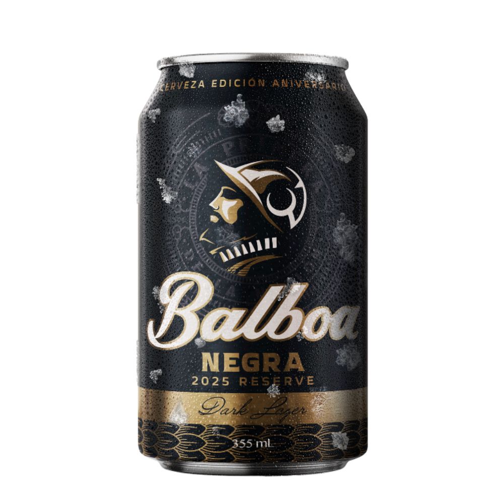 CERVEZA BALBOA NEGRA LATA 355 ML