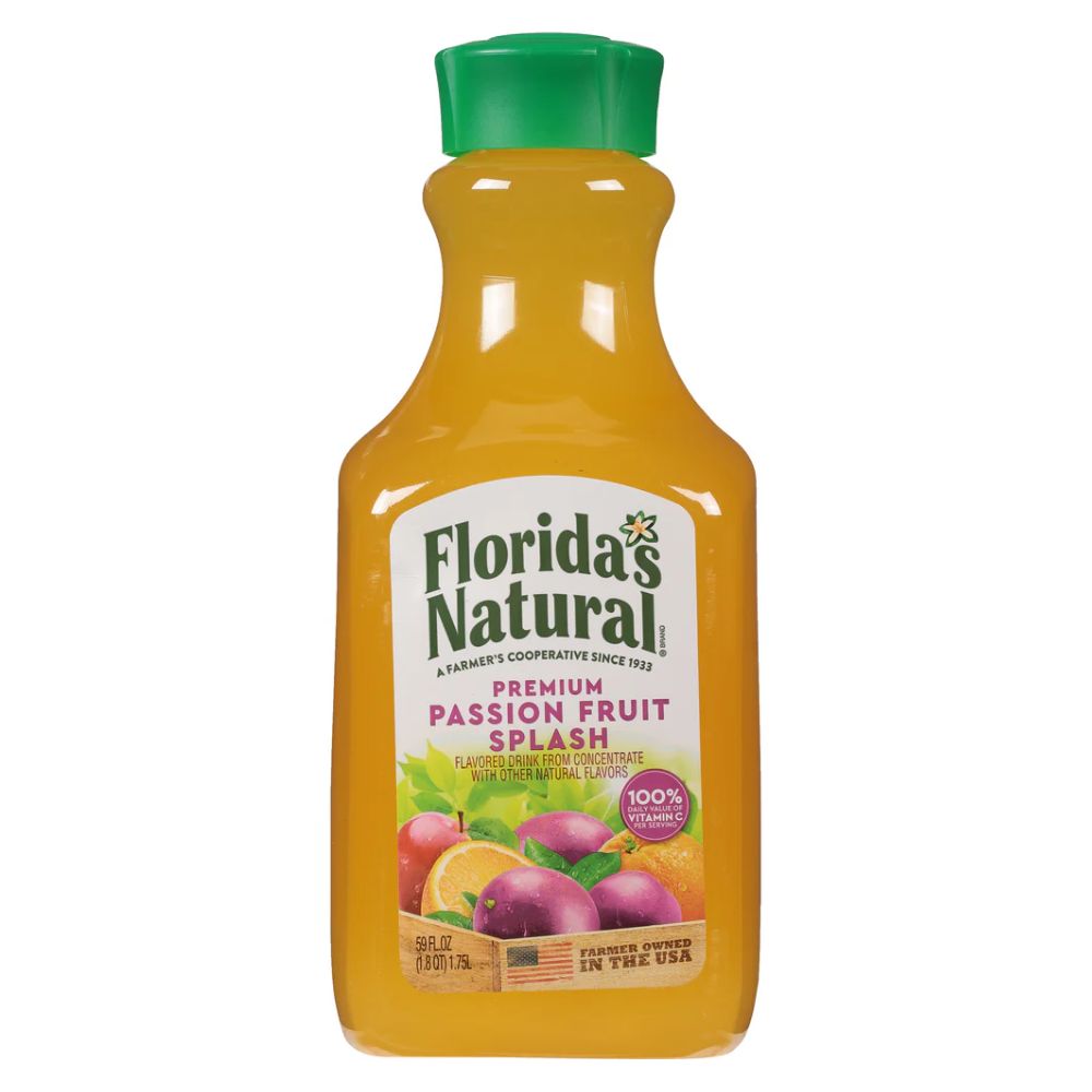 FLORIDAS NATURAL PASSION FRUIT SPLASH 59 OZ 59 OZ