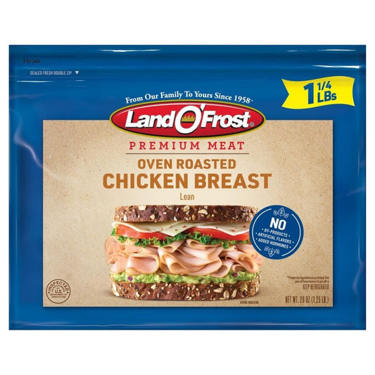 PECHUGA DE POLLO ROSTIZADA LAND O FROST 566 GRS