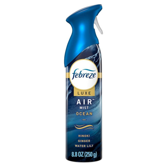 AMBIENTADOR DE AIRE LUXE FRAGANCIA BRISA CÁLIDA DEL OCÉANO 8.1 OZ FEBREZE