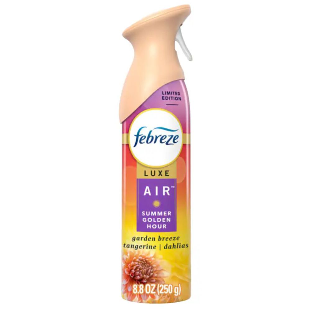 AMBIENTADOR DE AIRE LUXE CON FRAGANCIA HORA DORADA DE VERANO 8.1 OZ FEBREZE