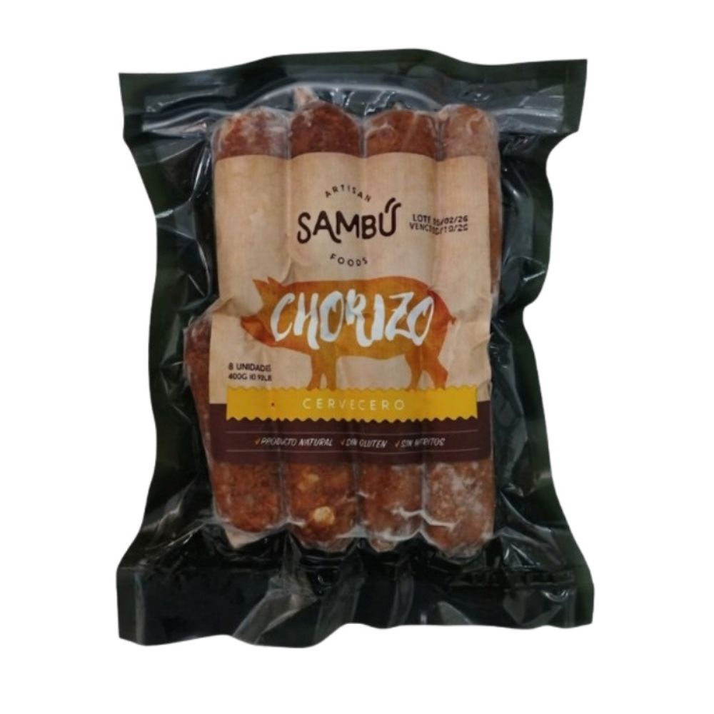 CHORIZO MANGO COCO Y CURRY SAMBU 4 UND