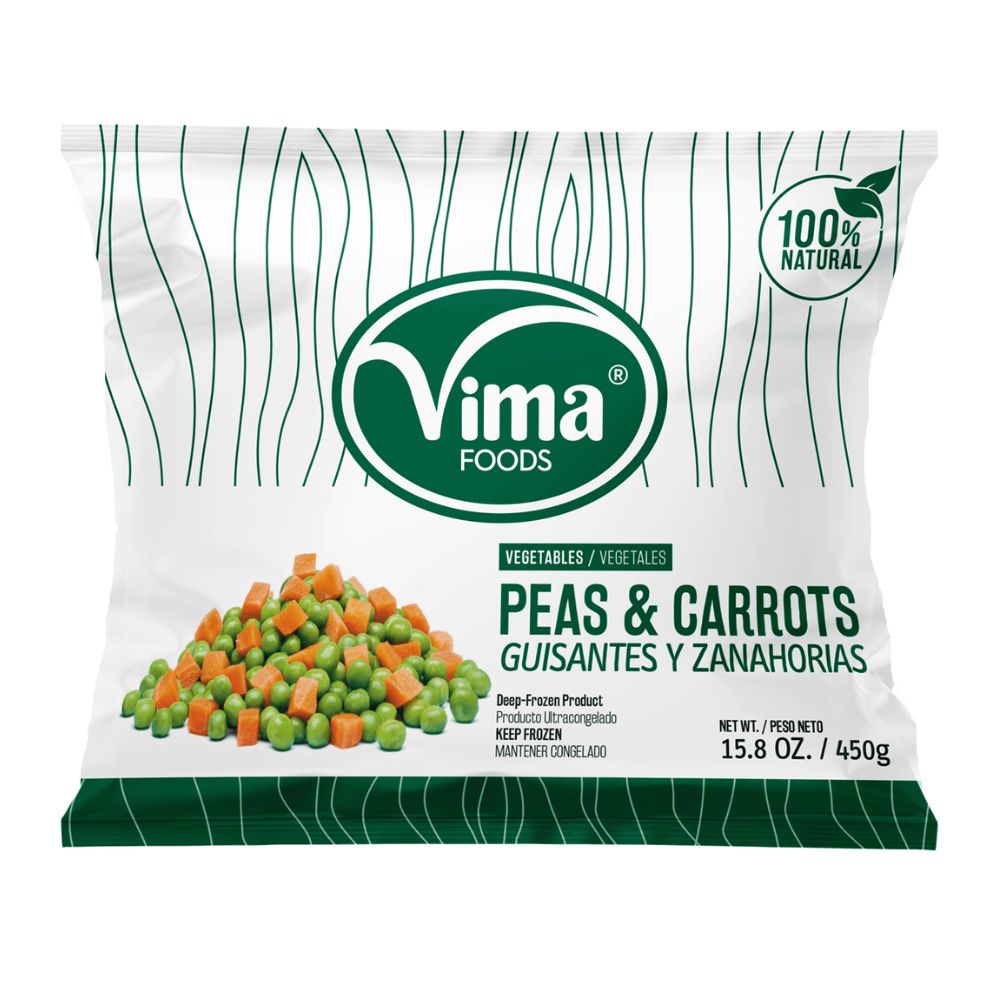 GUISANTE ZANAHORIA 450 GR VIMA