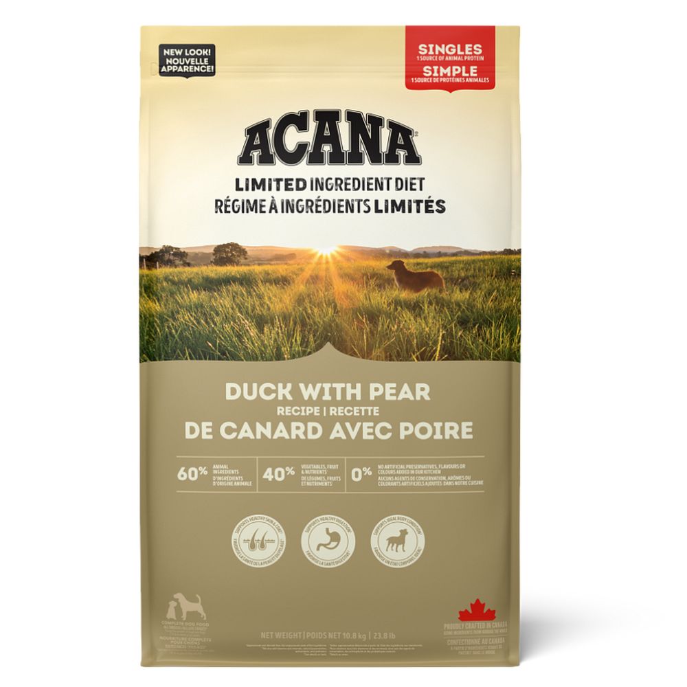 COMIDA DE PERRO ACANA DUCK & PEAR 22 LBS / 10.2 KG