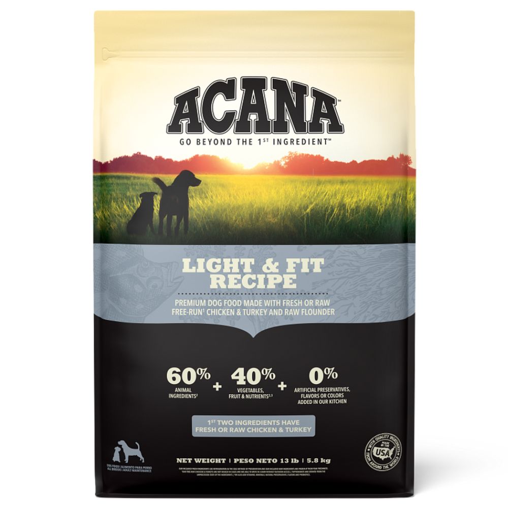 COMIDA DE PERRO ACANA LIGHT & FIT 25 LBS