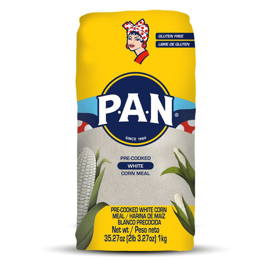 PAN HARINA DE MAIZ BLANCO 1 KG