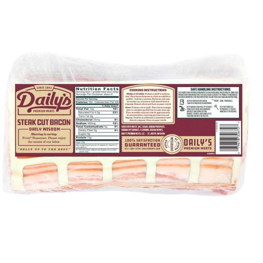 TOCINO CON SABOR A MANZANA DAILYS 1 LB