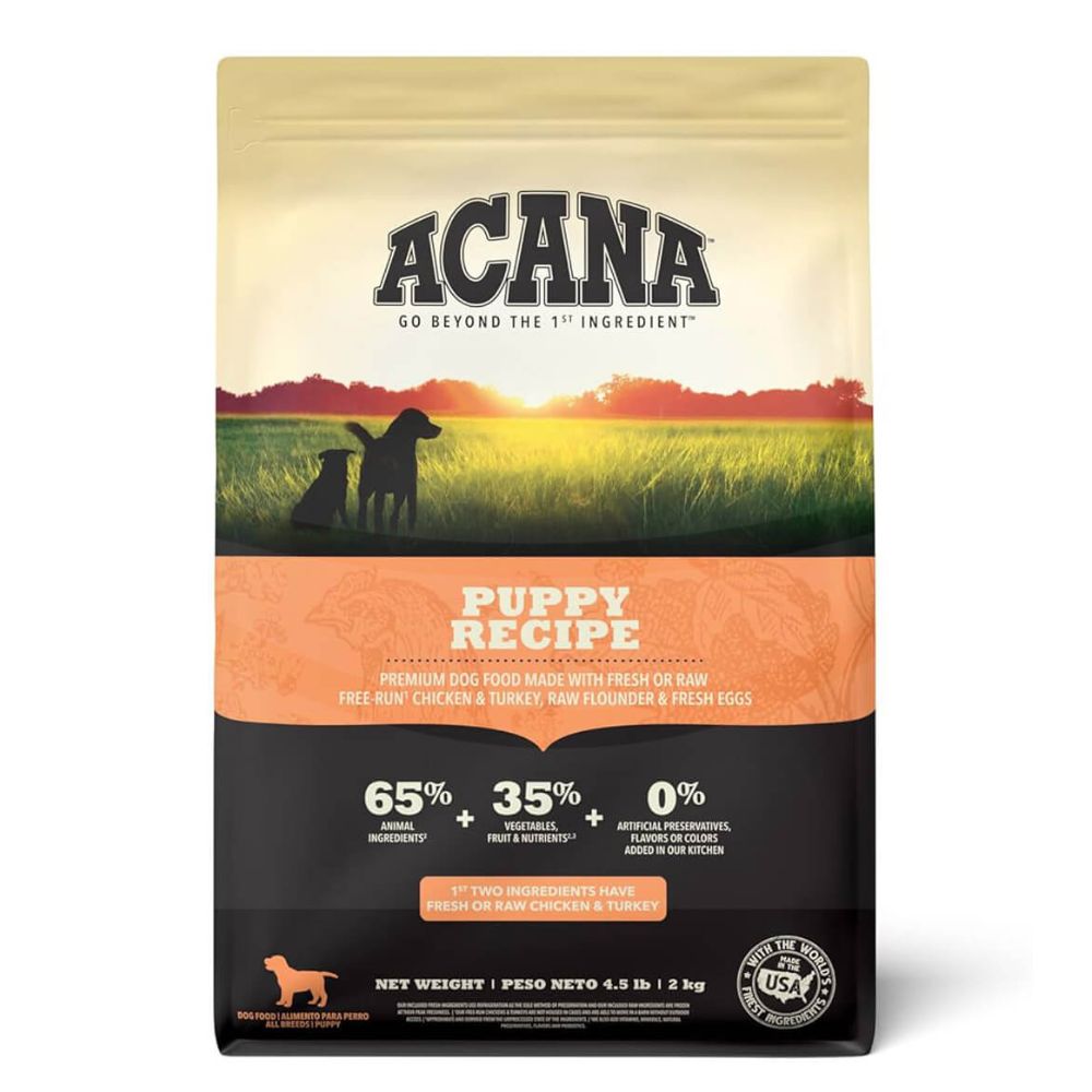 COMIDA DE PERRO ACANA DOG PUPPY RECIPE 4.5 LBS