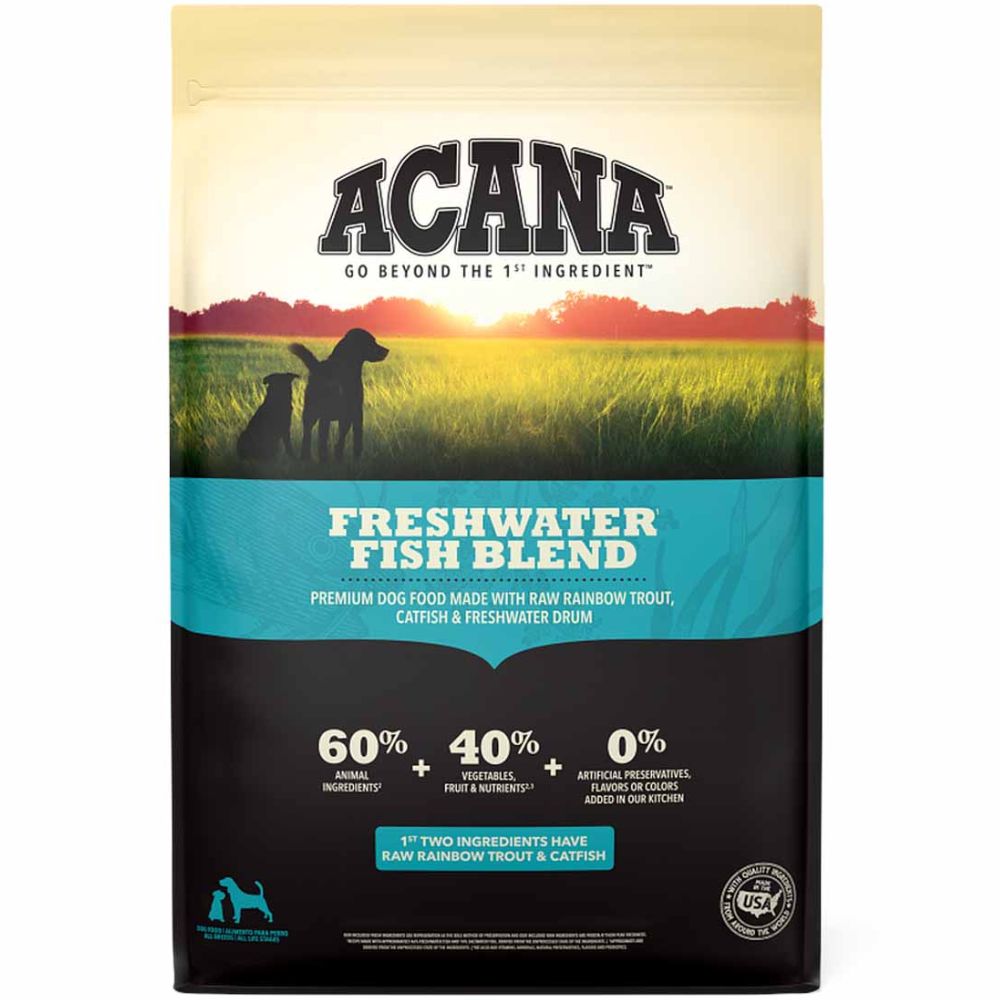 COMIDA DE PERRO ACANA DOG FRESHWATER FISH 25 LBS