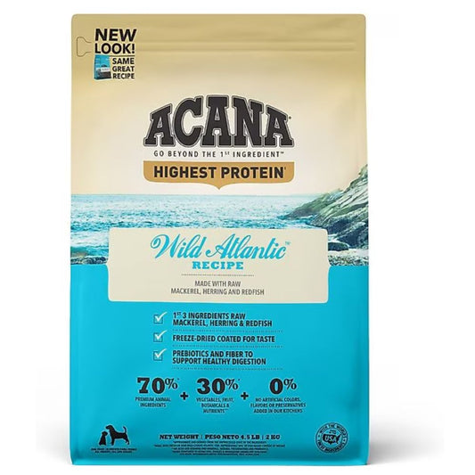 COMIDA DE PERRO ACANA WILD ATLANTIC 4.5 LBS