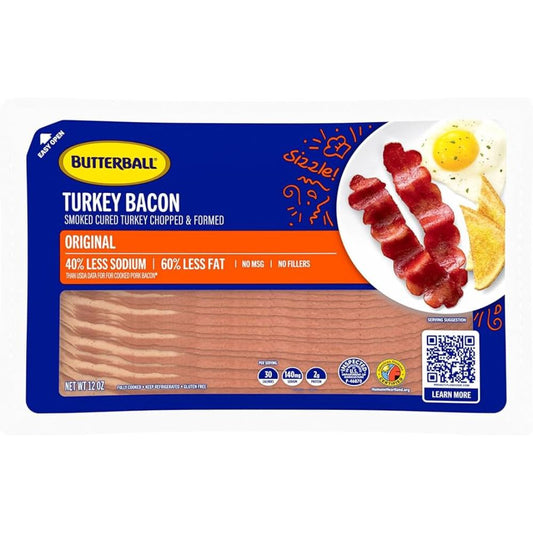 BACON DE PAVO BUTTERBALL 12 0Z