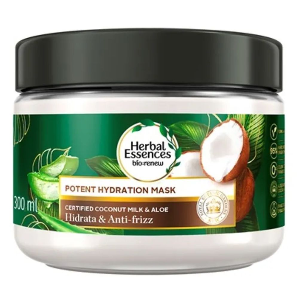 TRATAMIENTO MASCARILLA HIDRATANTE DE COCO HERBAL ESSENCES 300 ML
