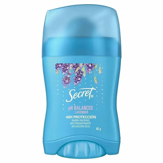 DESODORANTE STICK PH LAVANDA BALANCEADO SECRET 45 GR