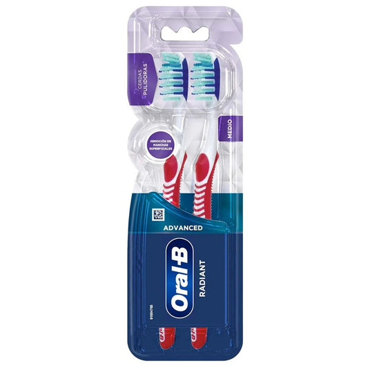 CEPILLO DE DIENTES RADIANT ORAL B 2 UND