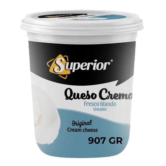 QUESO CREMA SUPERIOR  907 GR