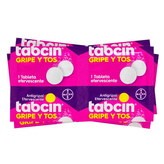 TABCIN GRIPE Y TOS EFERVESCENTE BAYER 2 UND