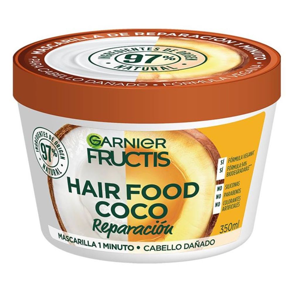 MASCARILLA PARA REPACION DE CABALLO DAÑADO COCO GARNIER FRUCTIS 350 ML