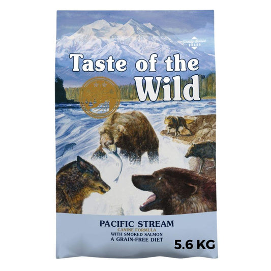 ALIMENTO PARA PERRO PACIFIC STREAM SALMON AHUMADO TASTE OF THE WILD 5.6 KG