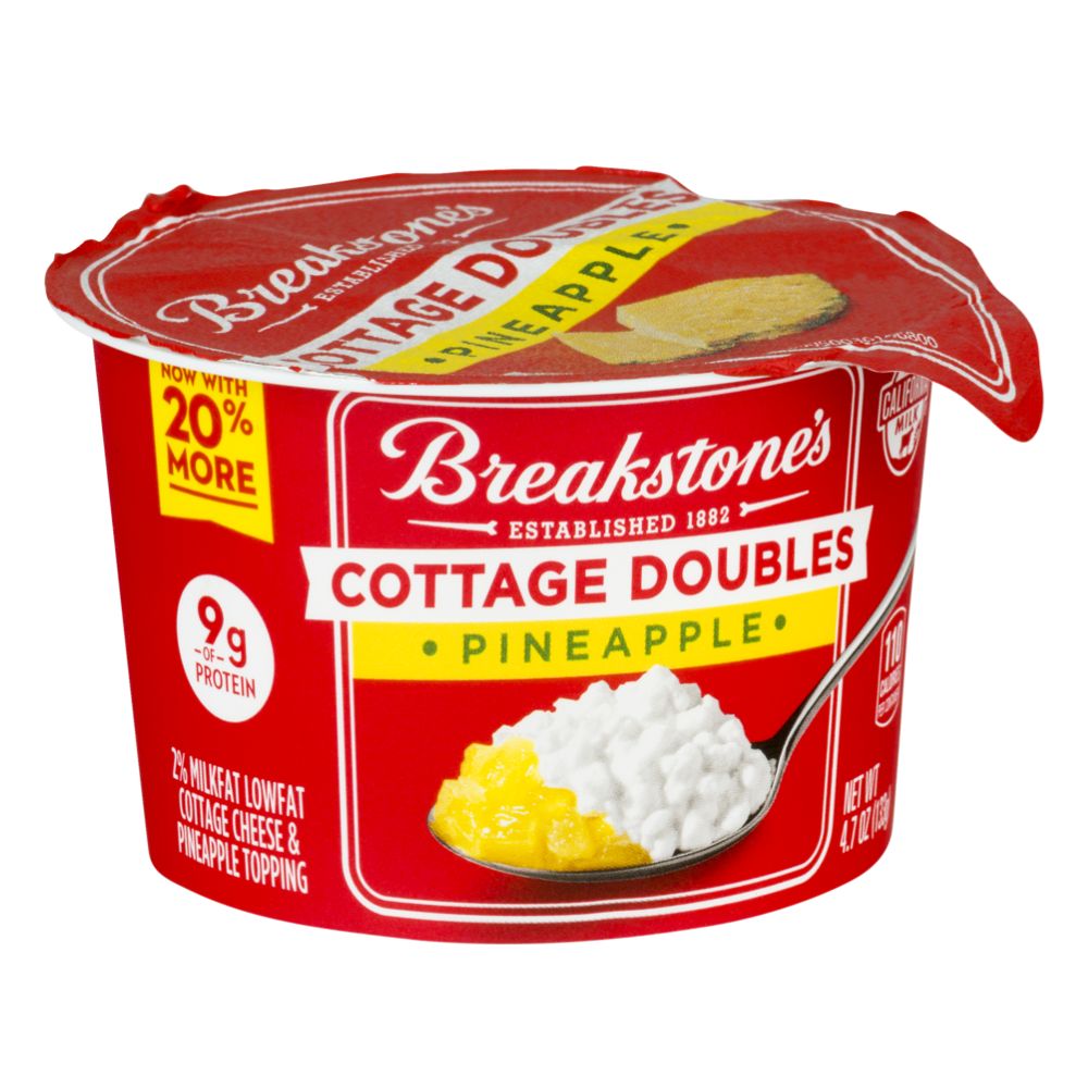 QUESO COTTAGE DOBLE DE PIÑA DE BREAKSTONE 4.7 OZ