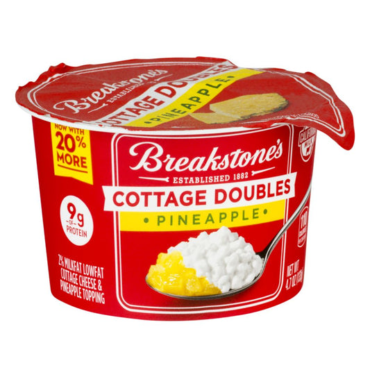 QUESO COTTAGE DOBLE DE PIÑA DE BREAKSTONE 4.7 OZ