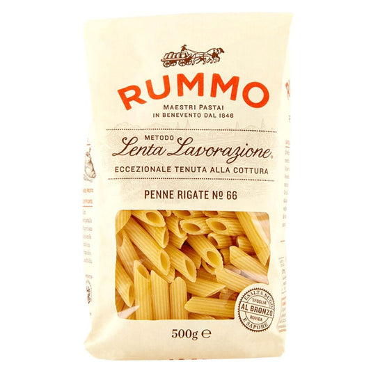 PASTA PENNE RIGATE N66 RUMMO 500 GR