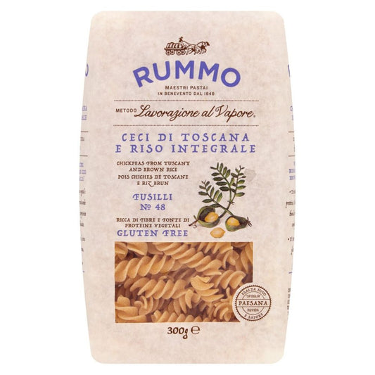 PASTA FUSILLI CECI GLUTEN FREE N48 RUMMO 300 GR