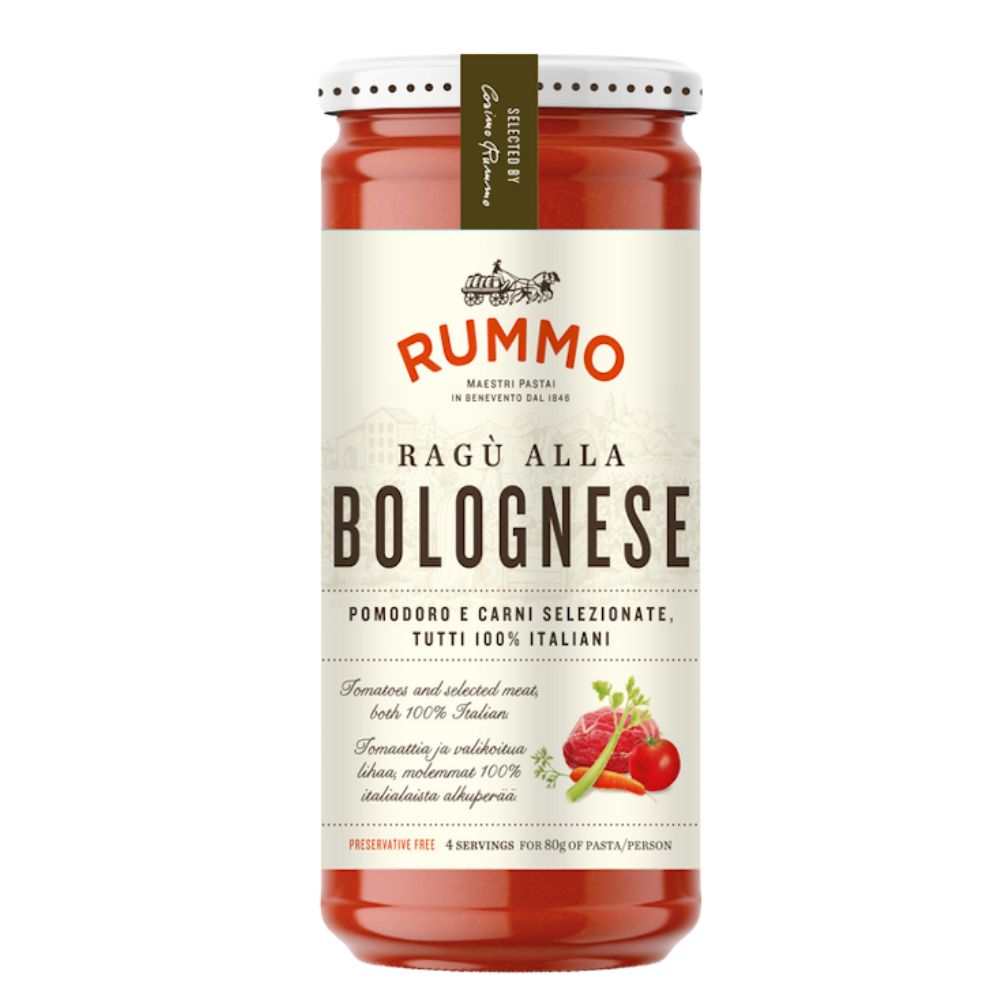 SALSA RAGU ALLA BOLOGNESE RUMMO 340 GR